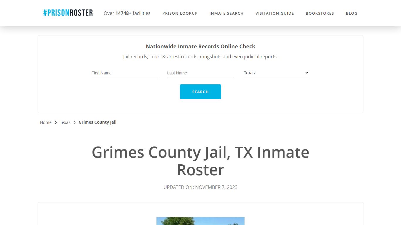 Grimes County Jail, TX Inmate Roster - Prisonroster